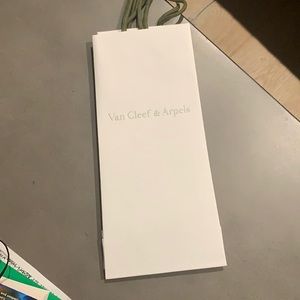 2 van cleef decorative bags